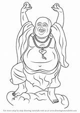 Buddha Drawing Laughing Draw Step Drawings Happy Buddhism Fat Tattoo Easy Sketches Pencil Tutorials Face Learn Getdrawings Paintingvalley Drawingtutorials101 sketch template