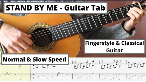 Stand By Me Tab Fingerstyle Classical Guitar Chords Chordify