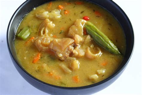 caribbean  heel foot soup recipe