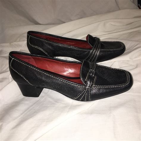 Bill Blass Shoes Flawless Bill Blass Black Leather Loafer Size 75m