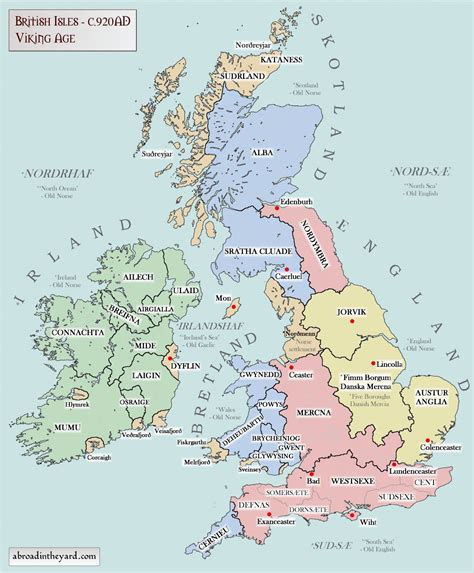 political maps  britain vivid maps