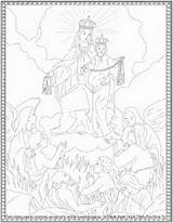 Coloring Immaculate Conception Pages Related Posts sketch template