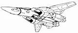 Fighter Vf Valkyrie Northrop Veritech sketch template