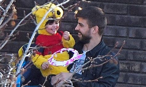 Gerard Pique Spends Quality Time With Son Milan After Welcoming Second