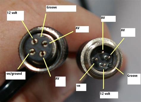pin camera cable wiring diagram