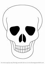 Skull Easy Drawing Skeleton Draw Skulls Drawings Step Face Sketch Cool Simple Head Tutorials Drawn Learn Sketches Paintingvalley Getdrawings Designs sketch template