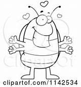Roly Poly Pillbug Clipart Silhouetted Prawny Illustration Loving Coloring sketch template