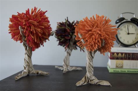 paper bag fall trees dollar store crafts