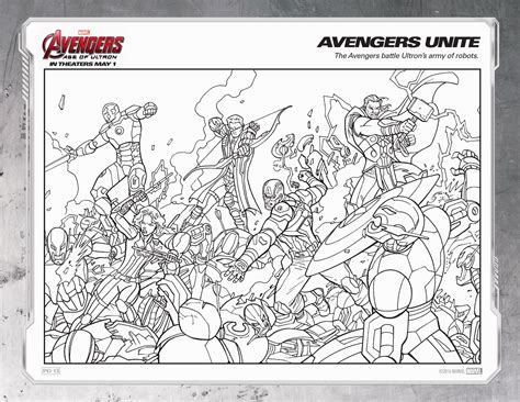 avengers age  ultron coloring sheets  coloring home