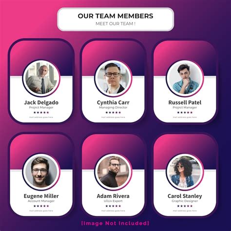 meet  team template