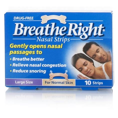 Breathe Right Nasal Strips Large Chemist Direct