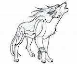 Wolf Coloring Pages Wolves Anime Pup Howling Wings Head Pack Scary Drawing Winged Printable Tribal Printables Color Getcolorings Werewolf Getdrawings sketch template