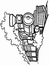 Coloring Pages Train Printable Print Trains Kids sketch template