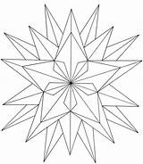 Coloring Pages Starburst Printable Getcolorings Nine Star Also sketch template