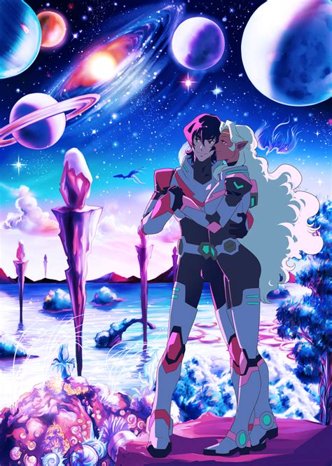 Keith And Princess Allura Voltron Legendary Defender And