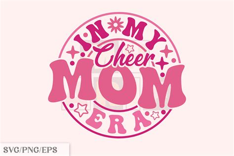 In My Cheer Mom Era Svg Trendy Mama Des Graphic By Mh Arif · Creative