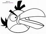 Coloring Birds Angry Bird Pages Space Lazer sketch template