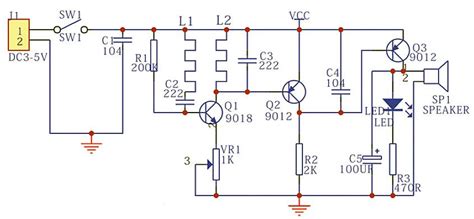 metal detector wiring diagram dosustainable