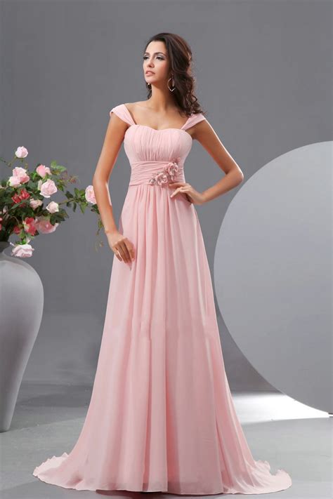 Pink Bridesmaid Dresses Dressed Up Girl