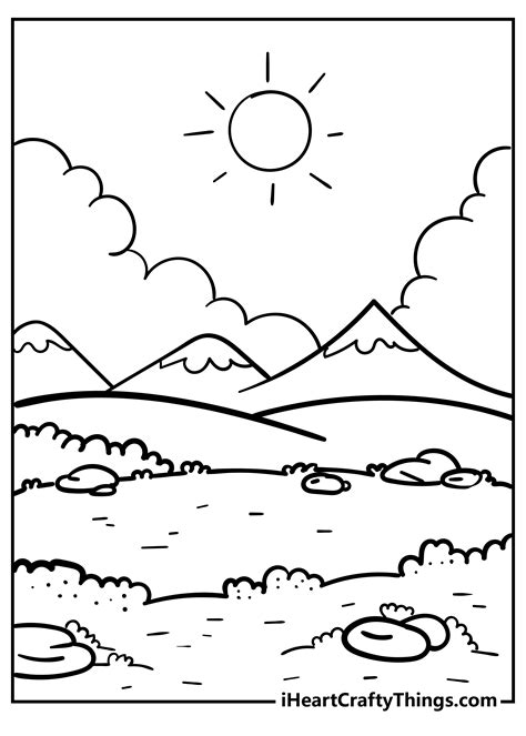 coloring pages  nature
