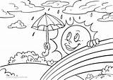 Wetter Malvorlage Ausmalen Kostenlose Mewarnai Ausmalbild Sketsa Bt21 Kindgerechte sketch template