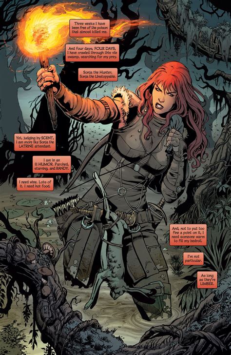 Red Sonja Vol 5 7 Art By Walter Geovani And Adriano Lucas