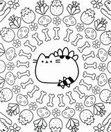 Pusheen Coloring Pages Cat Book Halloween Kawaii Pushin Print Color Sheets Dragon Cute Adult Them Online Books Coloriage Rocks Pusheenicorn sketch template