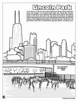 Coloring Chicago Book Windy Activity City sketch template