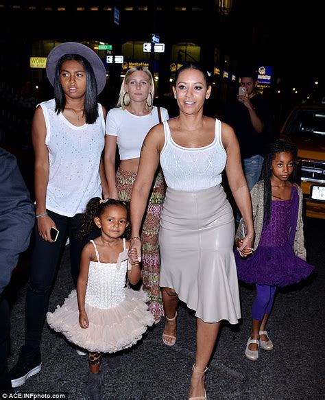 mel b and stephen belafonte s german nanny pictured daily mail online