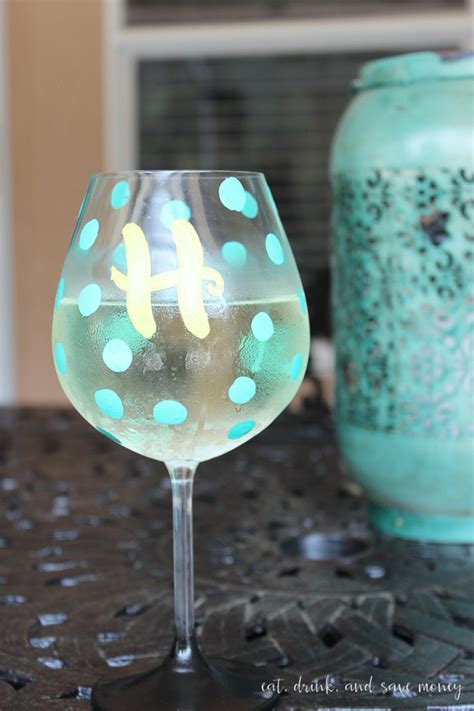 Craft Redux Diy Painted Wine Glasses Eat Drink And