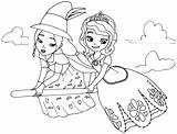 Sofia First Coloring Pages Lucinda Print sketch template