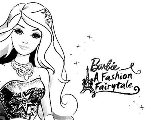 barbie   fashion fairytale coloring pages  places  visit