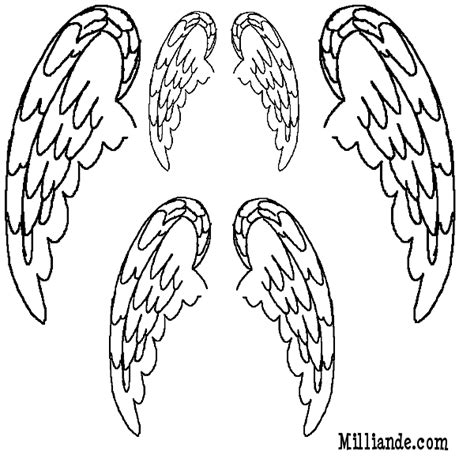 images  wings template printable angel wing templates