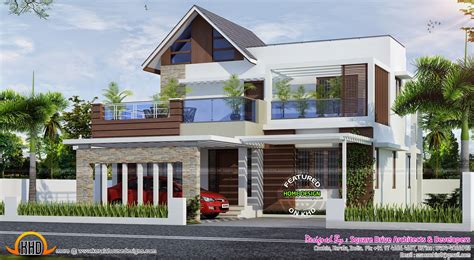 modern  traditional big house  kerala hd image