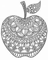 Coloring Apple Pages Mandalas Mandala Para Colorear Adult Animales Adults Pdf Rocks Color Pintar Zentangle Dibujos Faciles Imprimir Doodle Imagenes sketch template