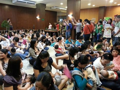 Mass Breastfeeding Record Attempt In Philippines Gma News Online