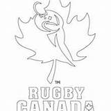 Rugby Team Coloring Pages Wallabies Canada Blacks Zealand England Hellokids Fiji Australia sketch template