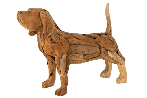 houten hondenbeelden    kopen living shop stijlvol wonen webshop