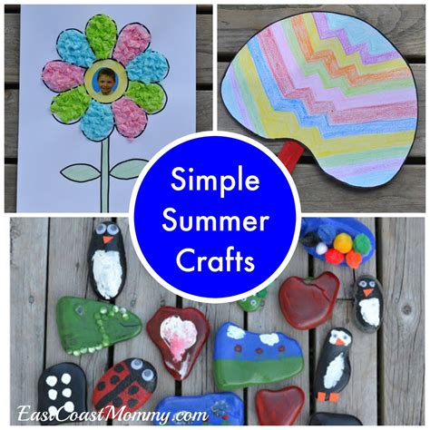simple summer crafts   printable templates