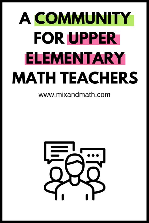 community  upper elementary math teachers    matematika