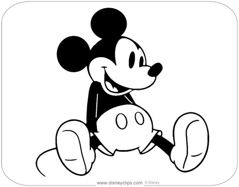 mickey mouse colroing pages  coloring pages  kids disney