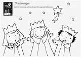 Koningen Thema Driekoningen Kerstmis Nativity Kleuter Knutselen Zoeken Peuterklas Drie Canciones Escolher álbum Rei sketch template