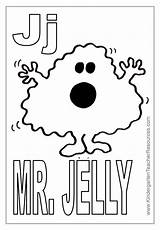 Mr Pages Coloring Grumpy Men Jelly Letter Template sketch template
