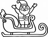 Sleigh Claus Wecoloringpage sketch template