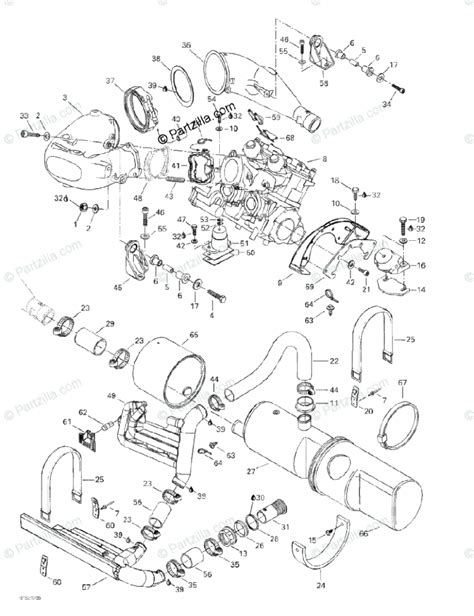 sea doo spark engine diagram