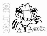 Mixels Chilbo Coloring Pages Educative Printable sketch template
