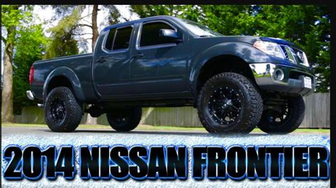 nissan frontier  lift kit rough country youtube