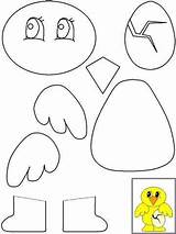 Worksheets Recortar Plantillas Armar Pollito Animais Glue Duck Pegar Pintar Pato Recortes Plantilla Kunjungi Montar Alumnoon sketch template