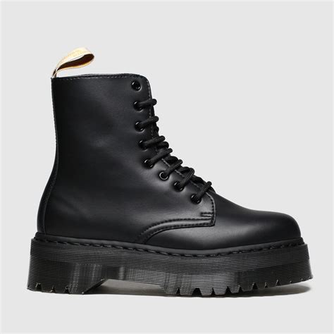 dr martens black jadon ii mono vegan boots shoefreak