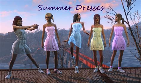summer dresses  fallout  nexus mods  community